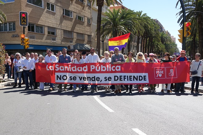 Movilizaciones sanidad Málaga