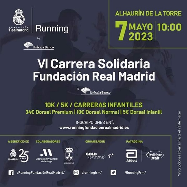 Carrera Fundación Real Madrid en Alhaurín de la Torre