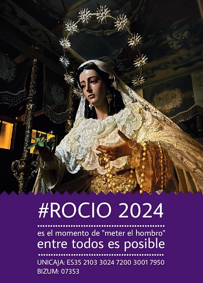 La cofradía Pollinica y Rocío lanza una campaña para recaudar fondos para la restauración de la Virgen y la reposición de su ajuar