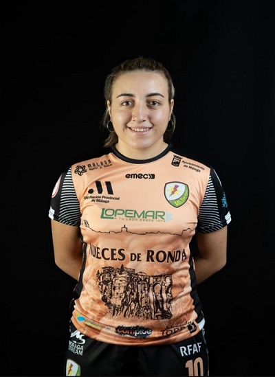 La jugadora torremolinense Alejandra Rochel Cuevas