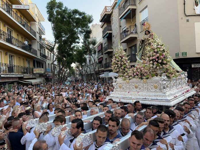 Virgen del Carmen. Los Boliches. Fiesta interés turístico provincial