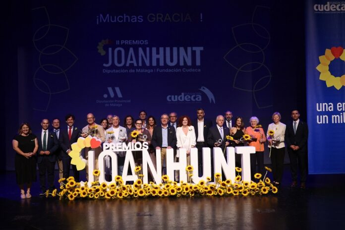 Premios Joan Hunt de la Diputación de Málaga y CUDECA 2023