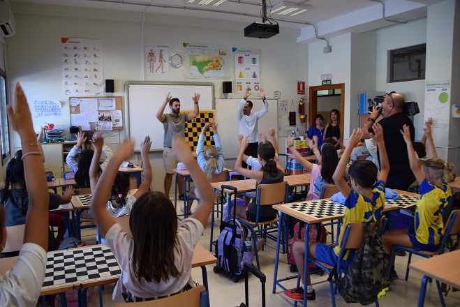 Enseñanza ajedrez colegios Alhaurín de la Torre