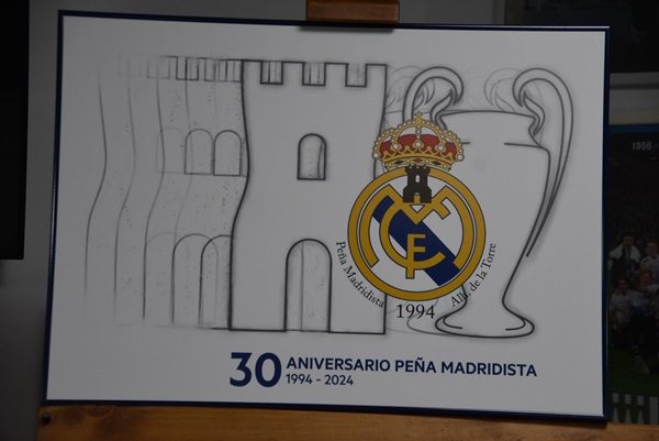 Cartel 30º Aniversario Peña Madridista Alhaurín de la Torre