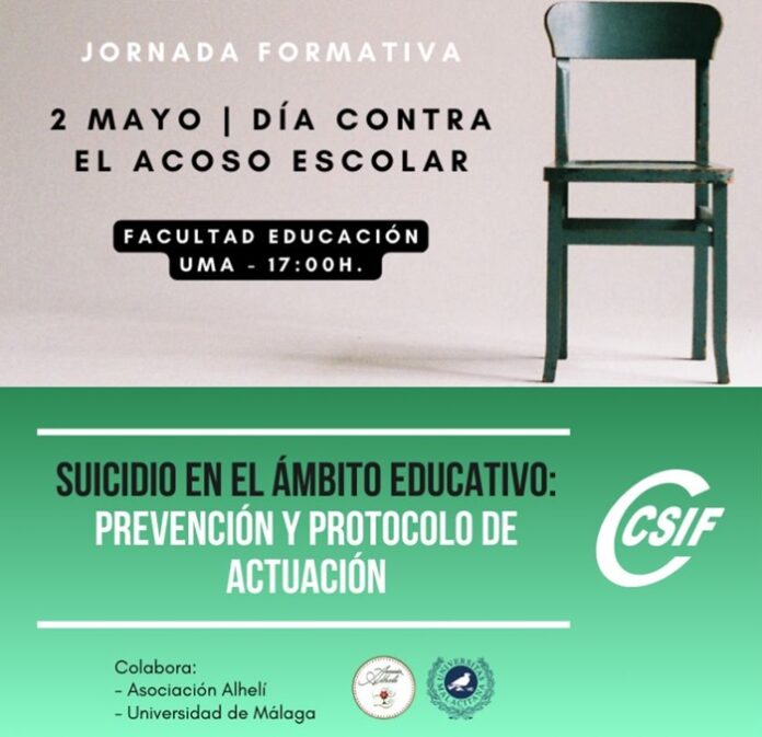 Csif Educación Andalucía Organiza En Málaga Una Jornada Formativa Para Abordar La Prevención Del 1109