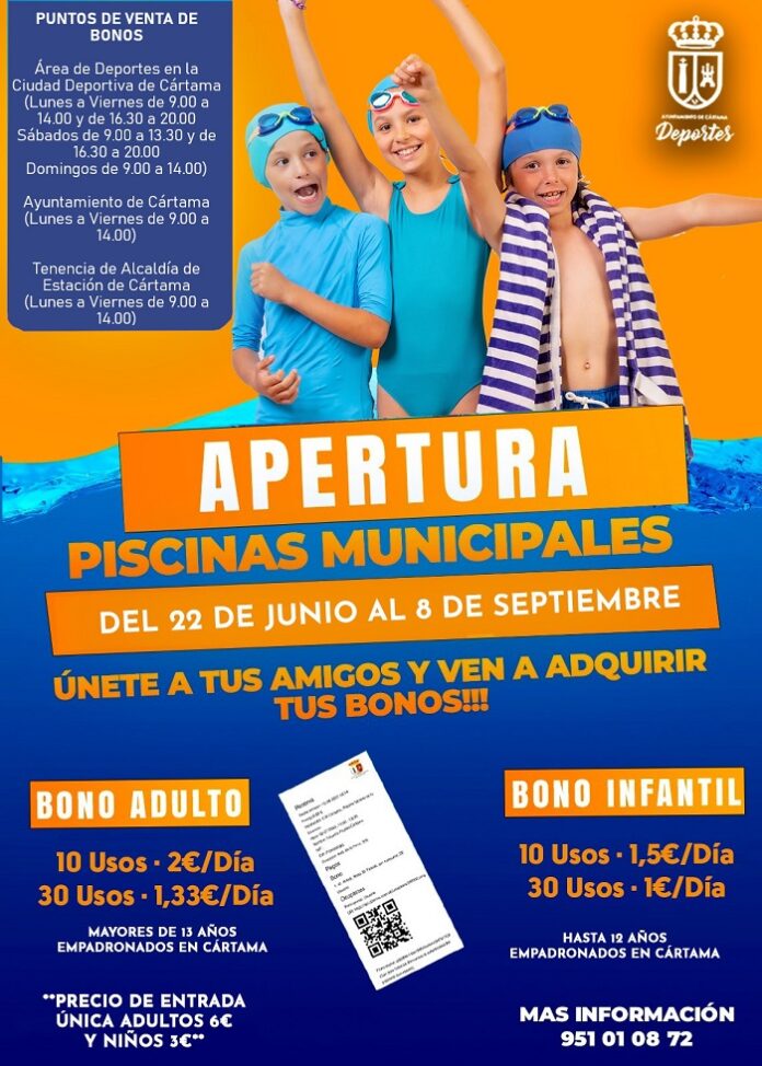 Piscinas Municipales Cártama Verano 2024