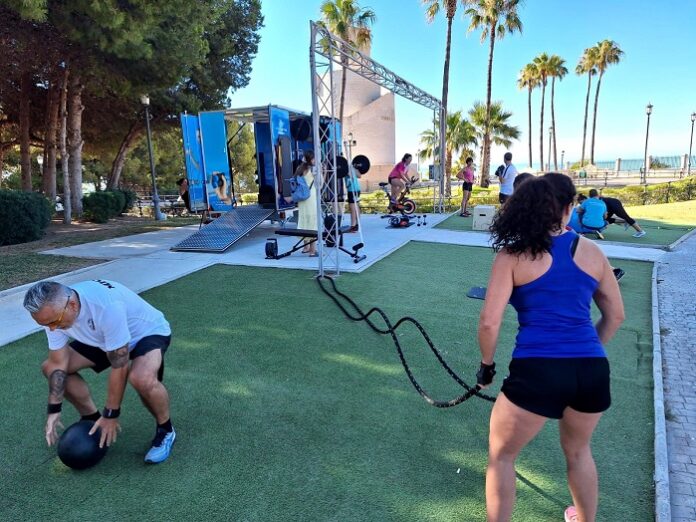 Gimnasio móvil en Torremolinos