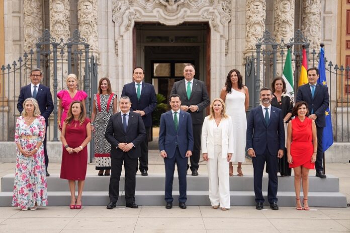 Gobierno Andaluz. Remodelación. Julio 2024