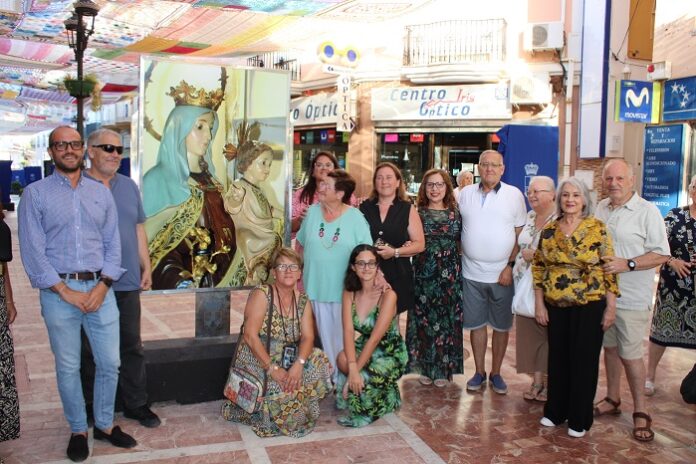 Exposición Virgen del Carmen Barrio Viejo