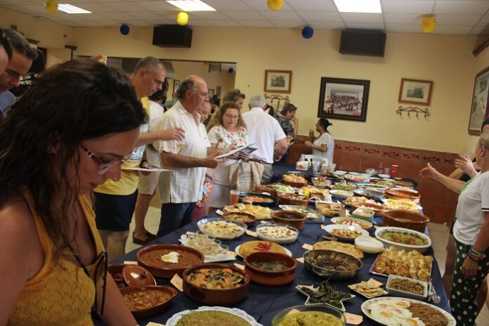 Platos presentados al concurso gastronómico de Zapata