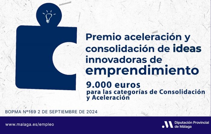 Premio aceleración ideas emprendimiento. Diputación de Málaga