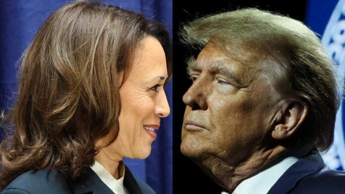 Harris y Trump