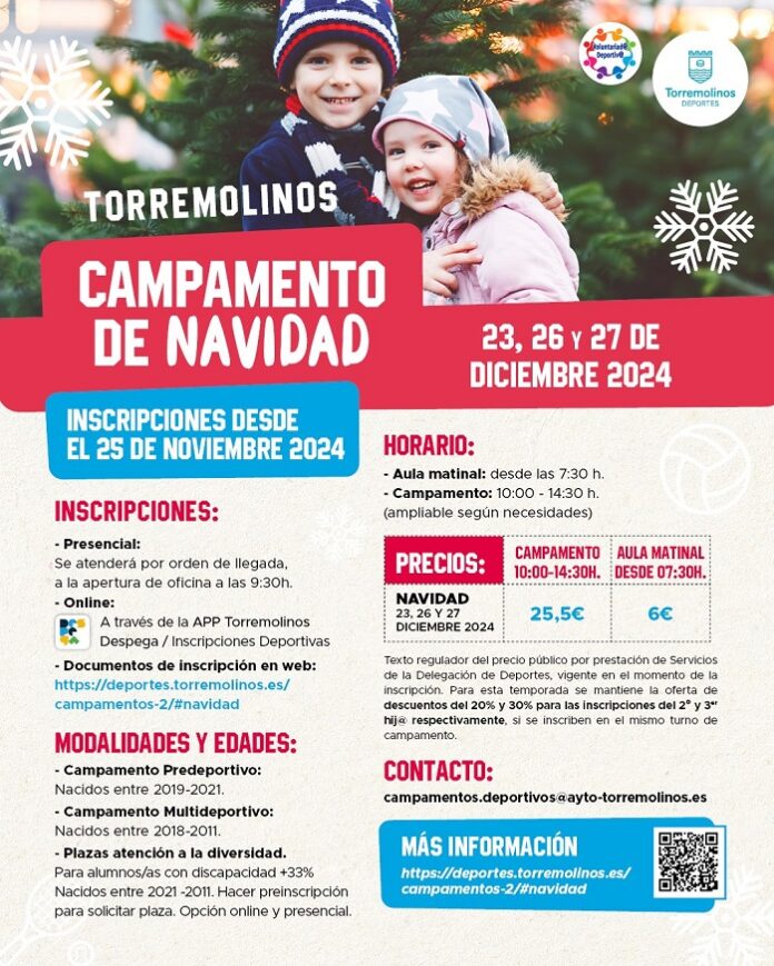 Campamento Navidad 2024 Torremolinos