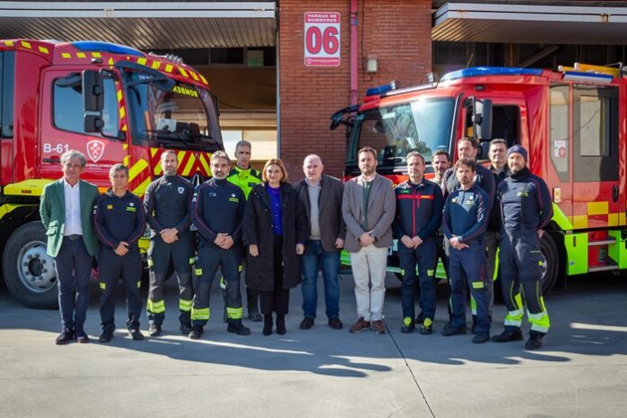 Nuevos camiones para el parque de bomberos de Torremolinos